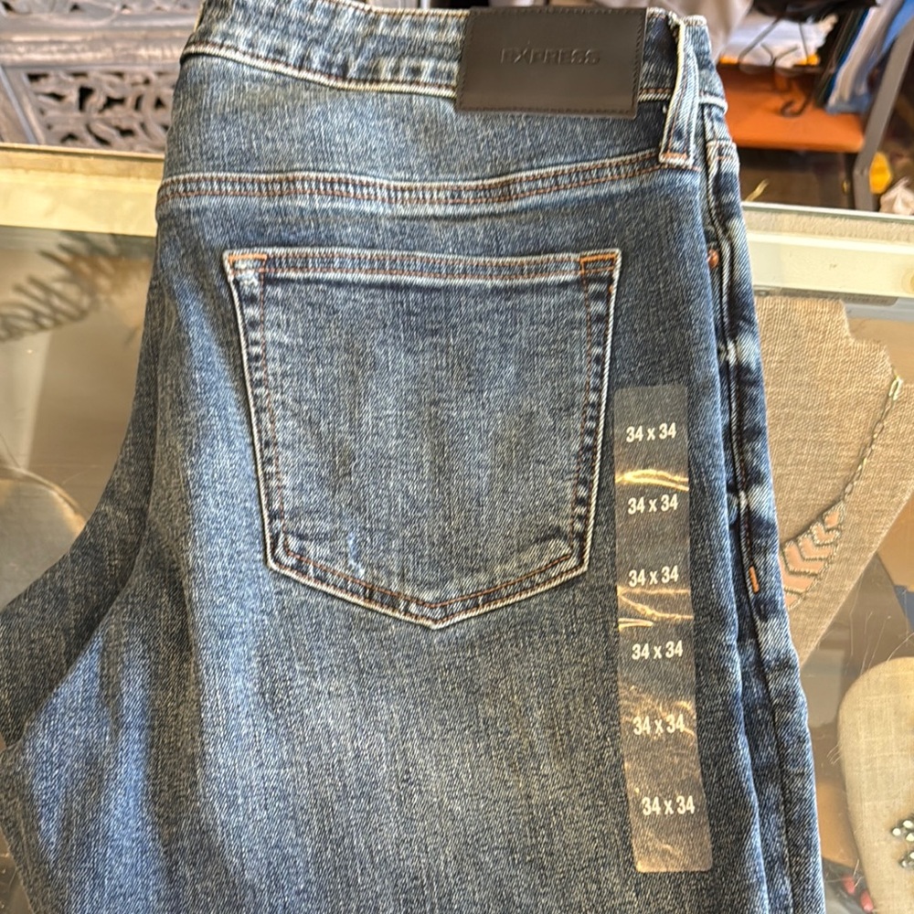 Men's Blue Denim Jeans